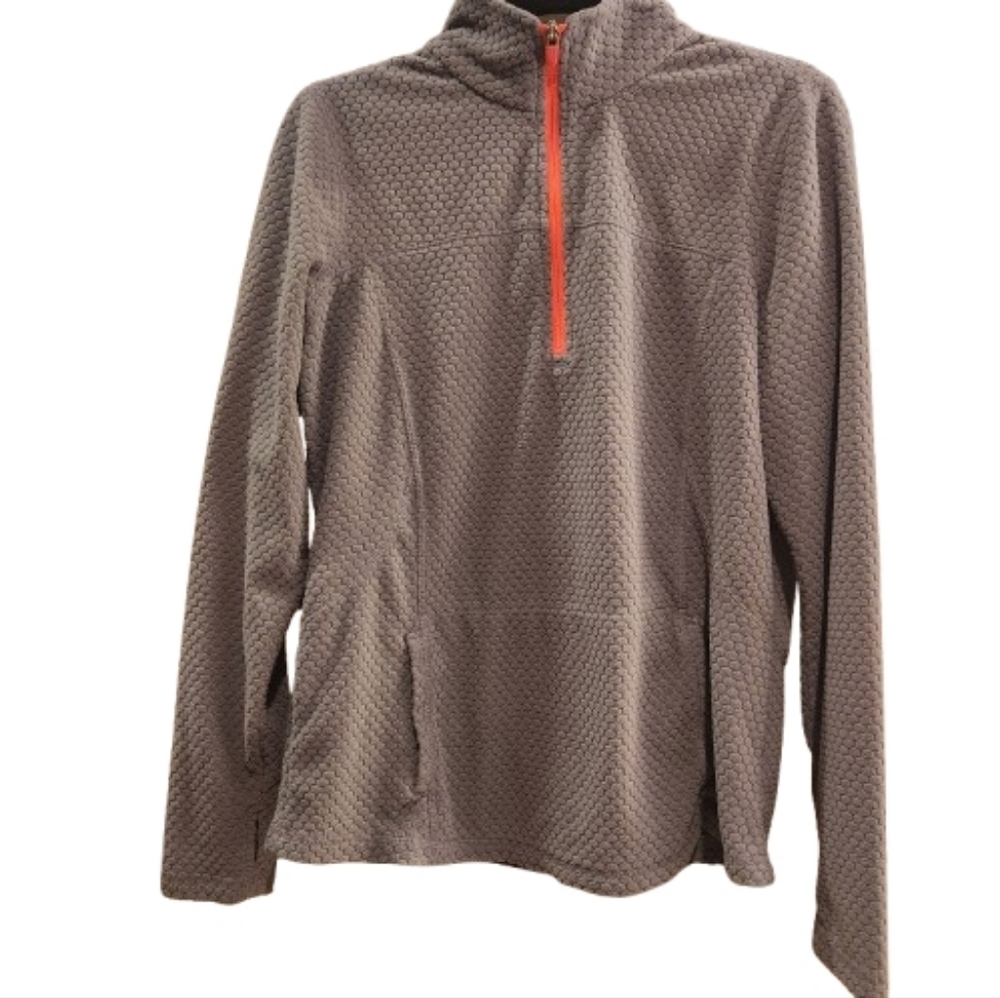 Tek Gear Honeycomb Quarter-Zip Pullover – Size L ✨